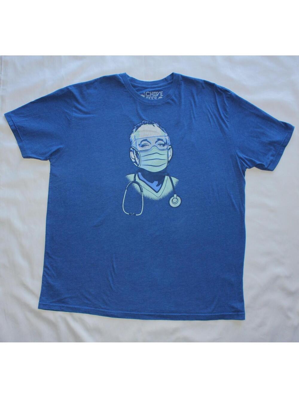 Chive Tees Bill Murray Size XXL Nurses Blue T-Shirt